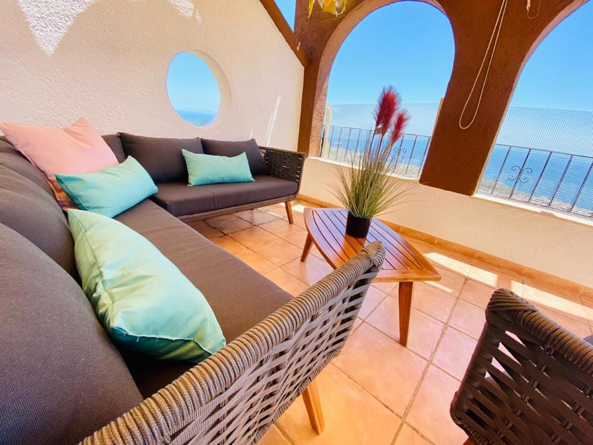 Fantastico Apartamento Con Vistas Panoramicas Al Mar Cumbre del Sol Exteriör bild
