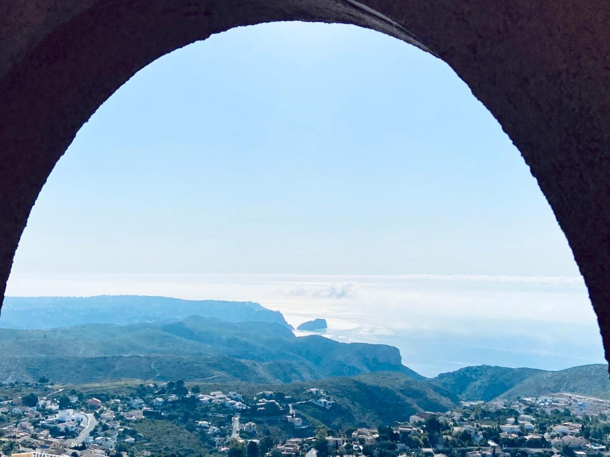 Fantastico Apartamento Con Vistas Panoramicas Al Mar Cumbre del Sol Exteriör bild