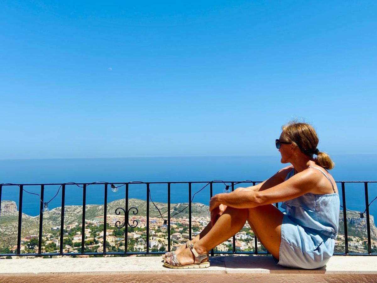 Fantastico Apartamento Con Vistas Panoramicas Al Mar Cumbre del Sol Exteriör bild